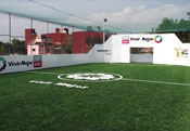 Pasto sintético canchas deportivas